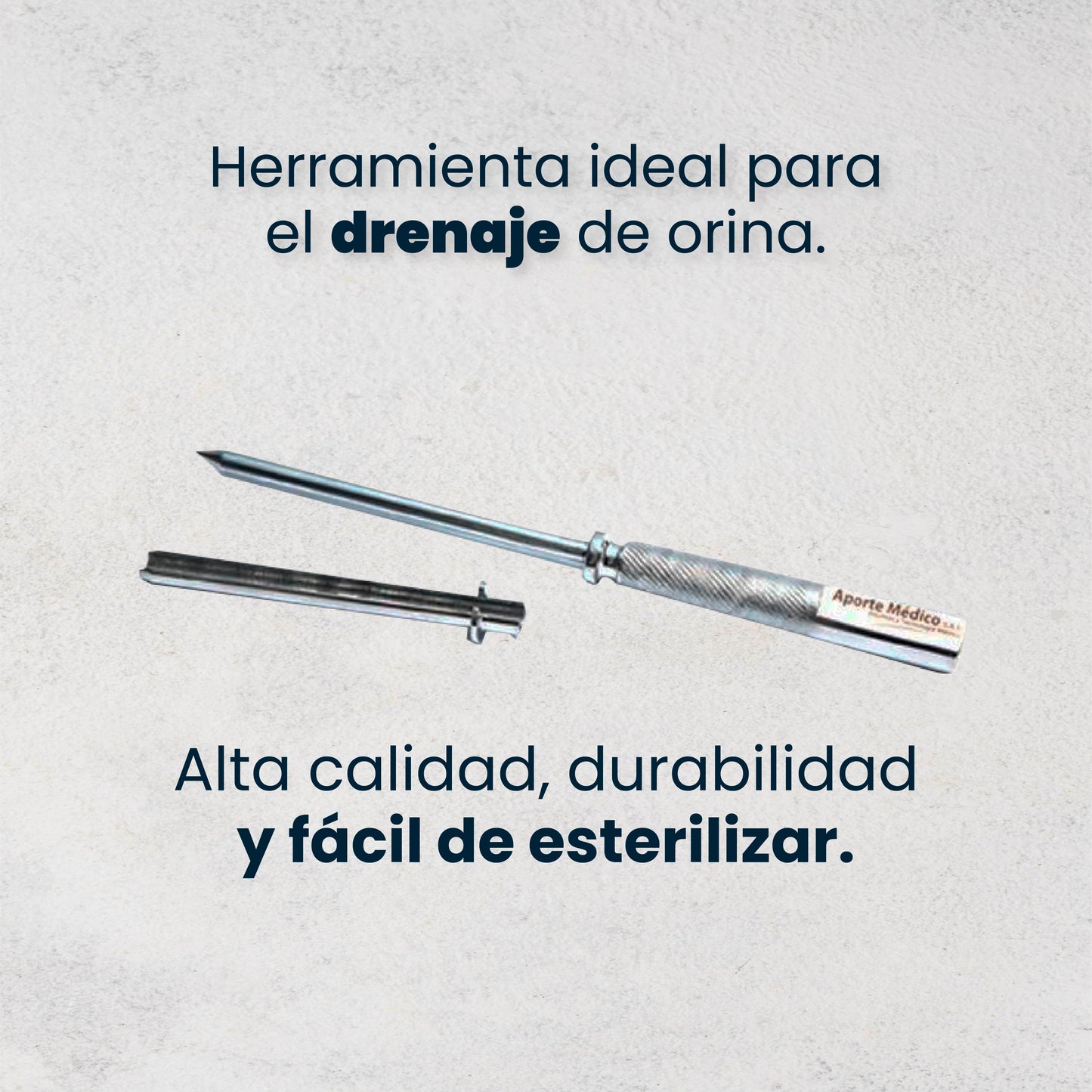 Set de Cistostomía | Metálico