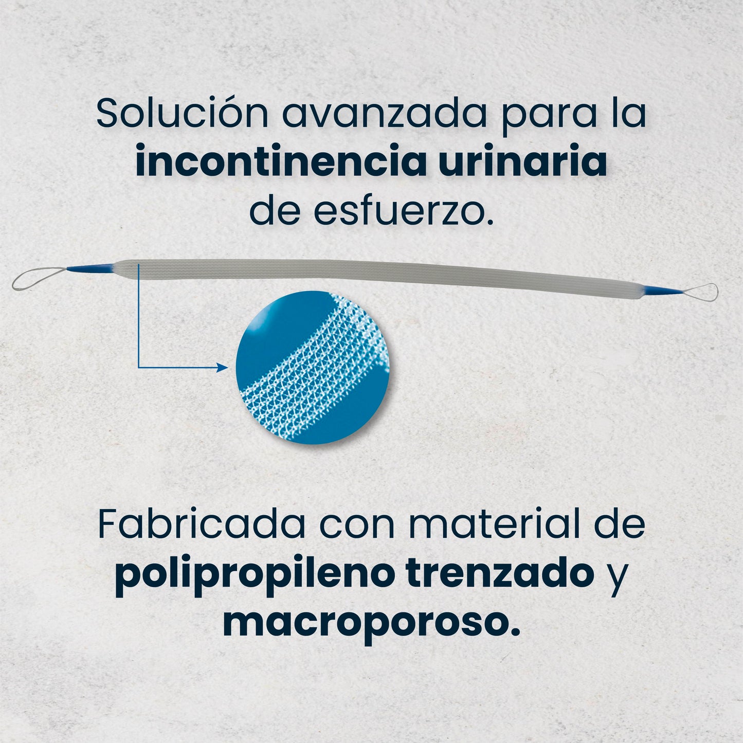 Sistema de Cinta Vaginal TVT Incluye Dos Pinzas Suprapúbica