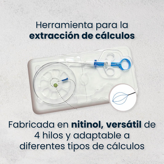 Canastillas de Nitinol (4 Hilos)